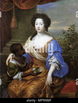 825 Louise de Kéroualle da Pierre Mignard Foto Stock