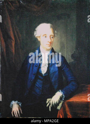 Ritratto di Simon, Earl Harcourt (1714-1777) circa 1780. 1121 Simon Earl Harcourt da Robert Hunter Foto Stock