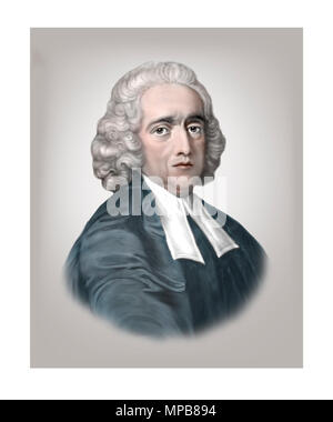 Stephen Hales 1677 - 1761 ecclesiastico inglese inventore Foto Stock