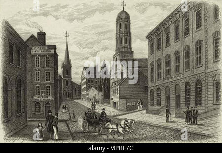 . Inglese: New York, Wall Street 1825 . 15 ottobre 2013, 01:39:49. Samuel Hollyer (1826-1919) Descrizione American incisore, Data di nascita e morte 26 Febbraio 1826 29 dicembre 1919 Luogo di nascita London Authority control : Q18508639 VIAF: 7257237 LCCN: nr92036069 WorldCat 923 New York, Wall Street 1825 Foto Stock
