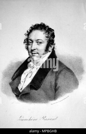 Fotocamere digitali Olympus . Deutsch: Gioachino Rossini (1792-1868), italienischer Komponist. Lithographie von Friedrich Lieder, um 1830. circa 1830. Friedrich Lieder (1780-1859) 1073 Rossini Litho Foto Stock