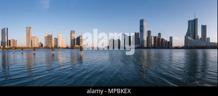 Skyline di Hefei Foto Stock
