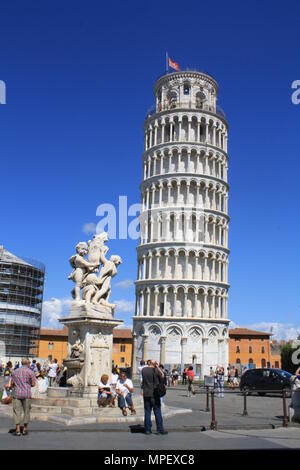 Italia La Torre Di Pisa Foto Stock