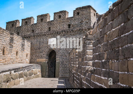 La Grande Muraglia della Cina Foto Stock