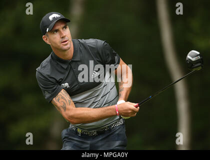 Wentworth, UK. 23 maggio 2018. Kevin Pietersen durante il Pro Am davanti alla BMW PGA Championship di Wentworth Golf Club il 23 maggio 2018 nel Surrey, Inghilterra Credito: Paolo Terry foto/Alamy Live News Foto Stock