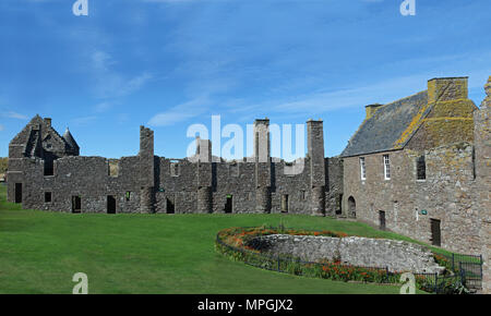 Castello di Dunnottar, Scozia, Europa Foto Stock