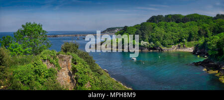 GB - DEVON: Elberry Cove vicino a Brixham (immagine HDR) Foto Stock