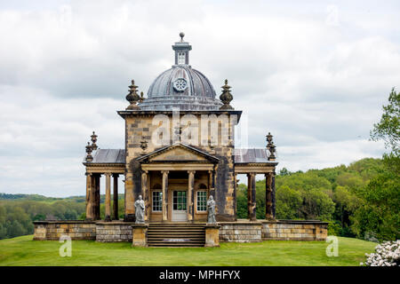 Tempio dei Quattro Venti al Castle Howard Yorkshire Regno Unito Foto Stock