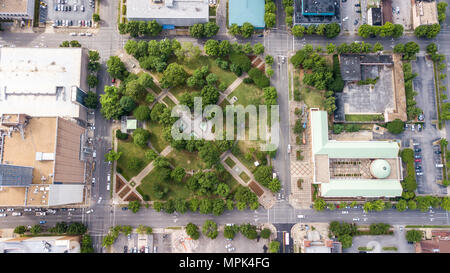 Kelly Ingram Park, Birmingham, Alabama, STATI UNITI D'AMERICA Foto Stock