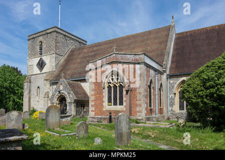 Inghilterra, Berkshire, Kintbury, chiesa Foto Stock