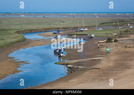 Inghilterra, Norfolk, Blakeney, costa del Mare del Nord Foto Stock