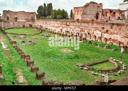 Roma, Palatine stadium Foto Stock