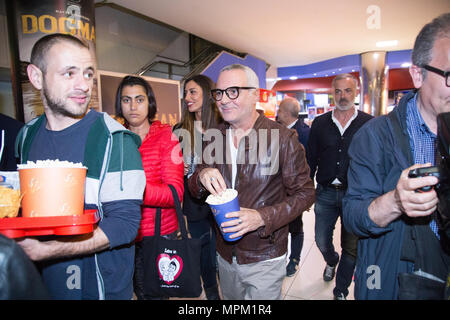Roma, Italia. 23 Maggio, 2018. Giorgio Panariello Premiere a Roma presso il Cinema Adriano del film italiano "Rudy Valentino' Credit: Matteo Nardone/Pacific Press/Alamy Live News Foto Stock