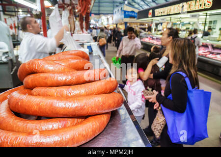 Toronto, Canada, St Lawrence market, shopping shoppers negozio negozi di vendita di acquisto, negozi negozi business business business business, stand stand stand venditori marchio Foto Stock