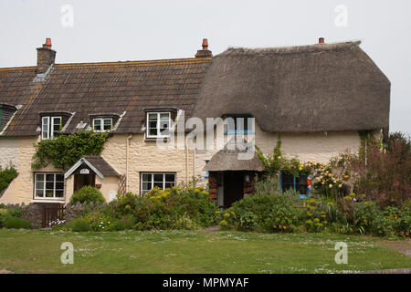 Porlock Weir Exmoor Somerset England Regno Unito Europa Foto Stock