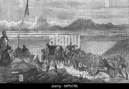 'Prima vista di Candahar', C1880. Artista: sconosciuto. Foto Stock