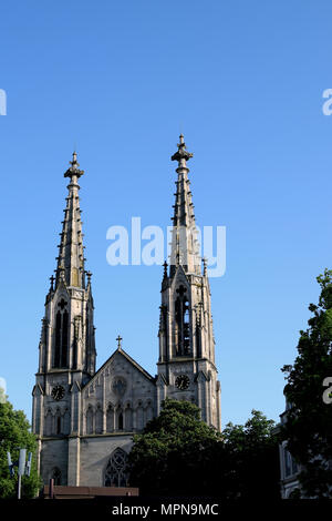 Stradtkirche (Città) la chiesa è chiesa protestante a Baden-Baden, Germania Foto Stock