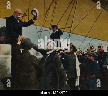 "Graf von Zeppelin 1838-1917", 1934. Artista: sconosciuto. Foto Stock