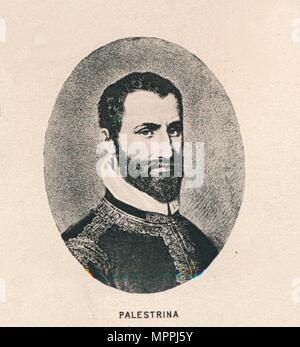 "Palestrina.', 1754, (1895). Artista: sconosciuto. Foto Stock