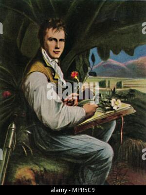 "Alexander von Humboldt 1769-1859. - Gemälde von Weitsch', 1934. Artista: sconosciuto. Foto Stock