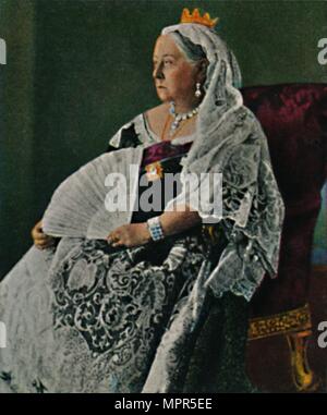 "Königin Viktoria von Inghilterra 1819-1901", 1934. Artista: sconosciuto. Foto Stock