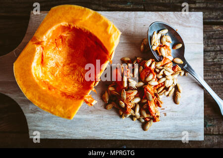 Zucca cava Foto Stock