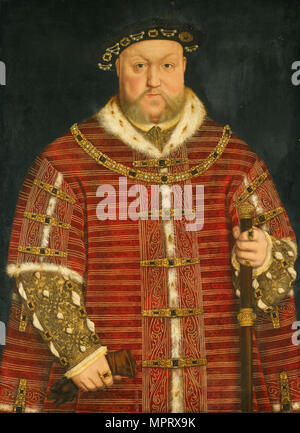 Ritratto di Re Enrico VIII d'Inghilterra. Foto Stock
