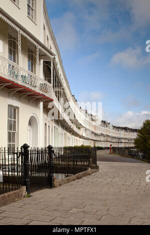 Royal York Cresent, Clifton, Bristol, 2011. Artista: Patricia Payne. Foto Stock