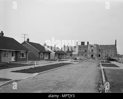 Beaupre Hall, Outwell, Norfolk, 1963. Artista: Federico Palmer. Foto Stock