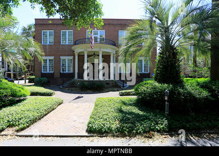 Regno Servizi Comunitari edificio nella città di Savannah, Georgia, Stati Uniti d'America Foto Stock