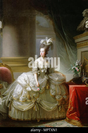 L'arciduchessa Maria Antonietta (1755-1793), regina di Francia. Foto Stock