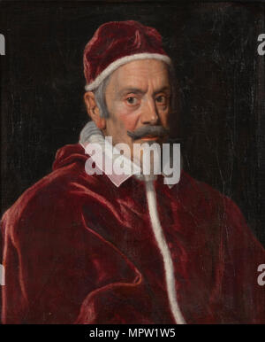 Ritratto di papa Alessandro VII (1599-1667). Foto Stock