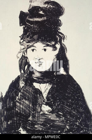 Berthe Morisot, 1872. Foto Stock