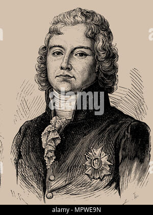 Charles Maurice de Talleyrand Périgord (1754-1838), il Principe de Bénévent, 1889. Foto Stock