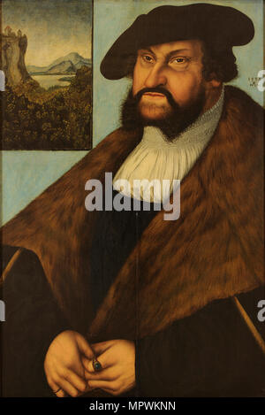 Johann i saldi (1468-1532), Elettore di Sassonia, 1532. Foto Stock