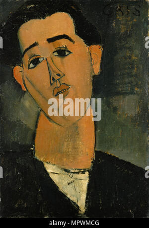 Ritratto di Juan Gris (1887-1927), 1915. Foto Stock
