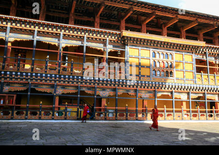 Paro Dzong. Paro. Il Bhutan Foto Stock