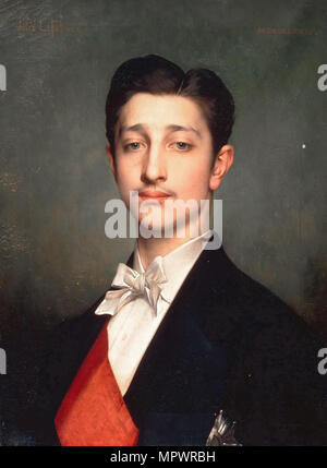Louis-Napoléon Bonaparte (1856-1879), il Principe Imperial , 1874. Foto Stock