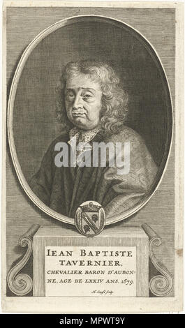 Ritratto di Jean-Baptiste Tavernier (1605-1689), c. 1680. Foto Stock