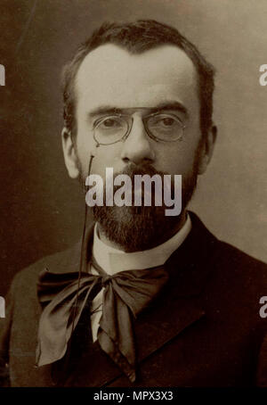 Ritratto del compositore Alfred Bruneau (1857-1934), 1910. Foto Stock