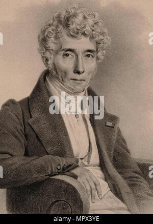 Ritratto del compositore Luigi Cherubini (1760-1842), 1832. Foto Stock