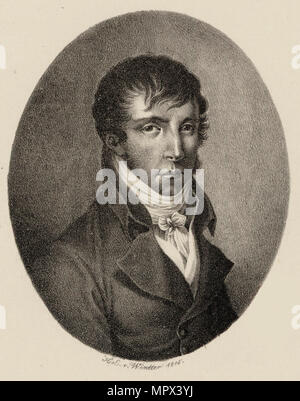 Ritratto del compositore Luigi Cherubini (1760-1842), 1815. Foto Stock