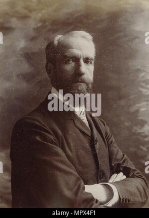 Ritratto del compositore organista Alexandre Georges (1850-1938), c. 1900. Foto Stock