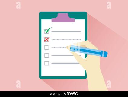 Il design del vettore di controllo sforzo attività Illustrazione Vettoriale