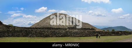 La Piramide del sole Foto Stock