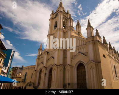 La Iglesia del Santo Angel Custodio, chiesa cattolica a l'Avana vecchia città Foto Stock