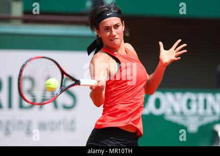 Parigi, Frankreich. Xxiv Maggio, 2018. Parigi, Francia 21 Maggio - Giugno 10, 2018: French Open - 2018 Caroline Garcia (FRA), nella formazione, azione/singola immagine/| utilizzo del credito in tutto il mondo: dpa/Alamy Live News Foto Stock