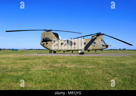 Boeing CH-47F Chinook dalla United States Air Force Foto Stock