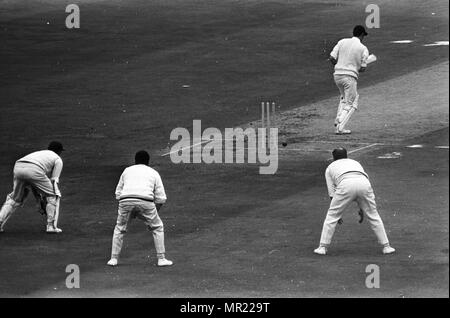 Yorkshire v Somerset 1969 Foto Stock