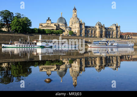 Zwinger di Dresda. Cabinet, Pavilion. 18.05.2018 Germania/Dresden. Foto Stock